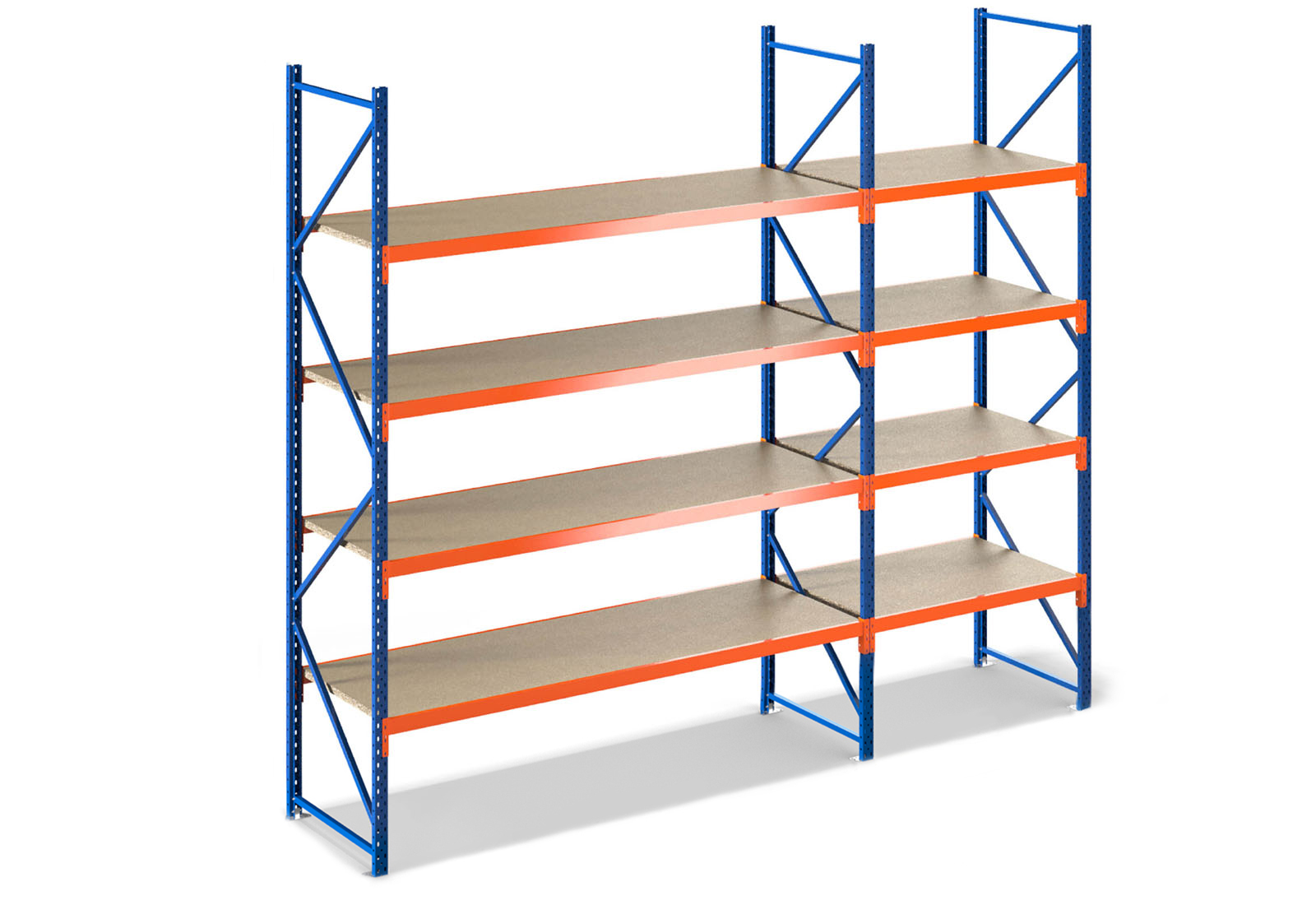 Scaffale Sopraelevato Da Soffitto Per Garage 1,2x2,4 M (4x8 Ft) In Metallo, Portata 272 Kg, Altezza Regolabile 56-102 Cm, Per Travetti Fino A 61 Cm - 2