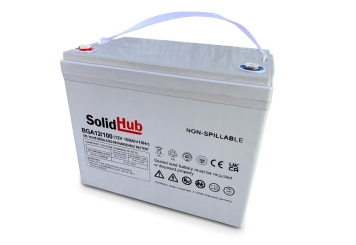 Batteria per HE1200/3, 12 V / 100 Ah, SolidHub