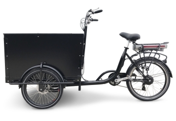 Cargo bike elettrica, 25 km/h, incl. 36 V, batteria agli Li-Ion 10,3 Ah 