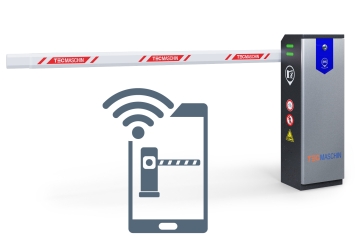 Barriera elettrica automatica, blocco parcheggio ES3500-A con controllo app, TecMaschin 