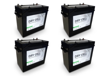 4 x batteria per AKM80-1, 12 V / 58 Ah, wipeket