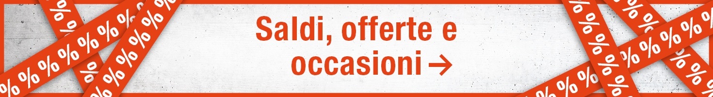 Saldi, offerte e occasioni