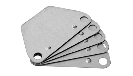 Piastre di livellamento in altezza